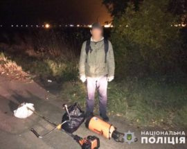 На Броварщині поліцейськими затримано дачного крадія