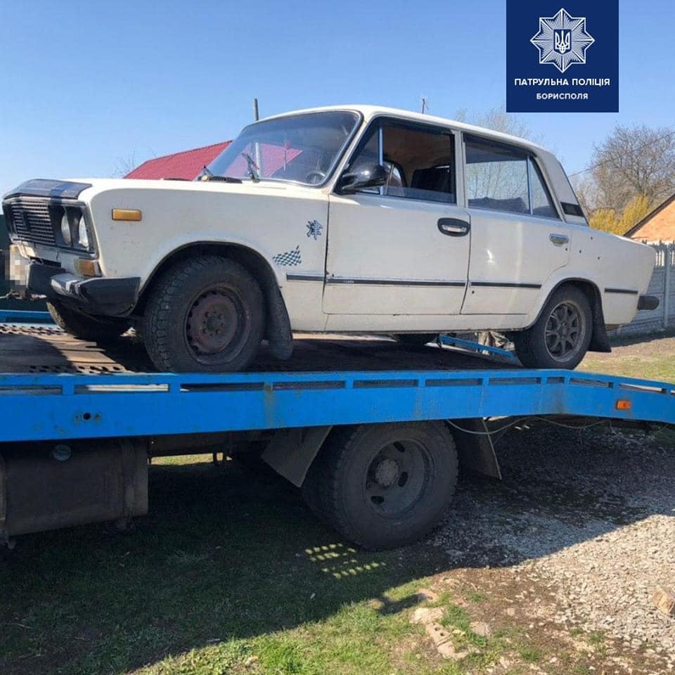 Під Києвом нетверезий водій на «Жигулі» ледь не збив дітей - 02 sosnovka3 novyny, makariv, kryminal Під Києвом нетверезий водій на «Жигулі» ледь не збив дітей - водій - 02 sosnovka3