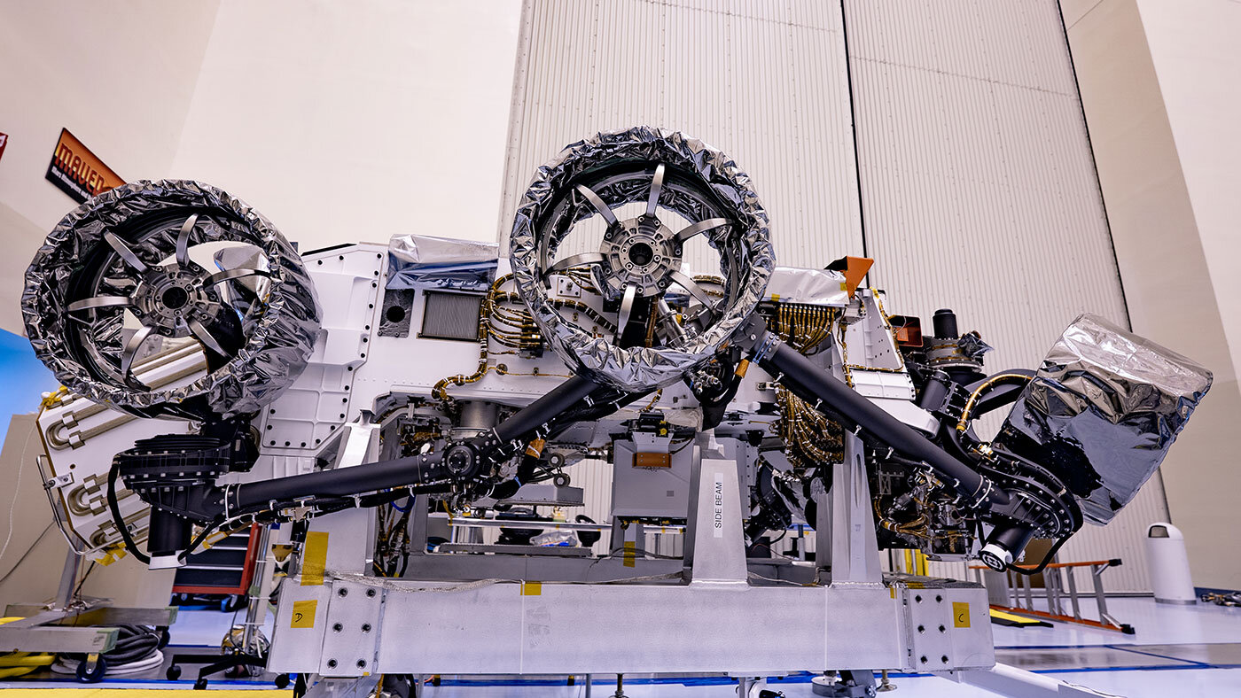 NASA обладнав новий марсохід колесами та парашутом - 08 marsohod novyny, za-kordonom, vsesvit NASA обладнав новий марсохід колесами та парашутом - марсохід - 08 marsohod